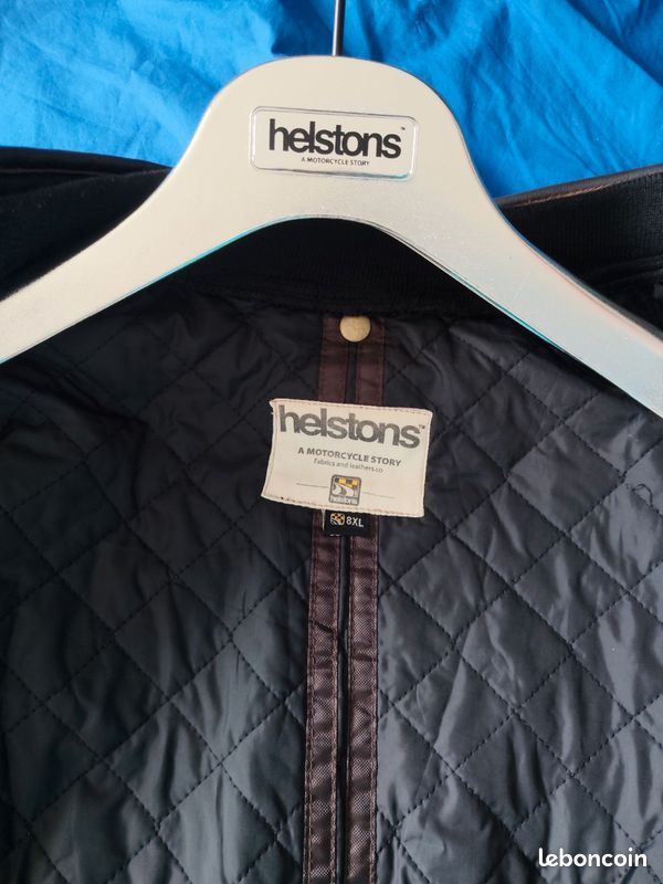 Blouson moto cuir homme (image 3)