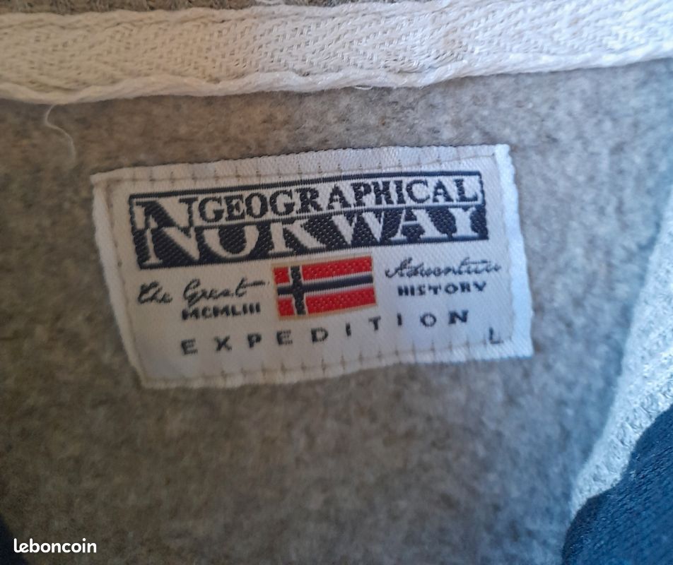 Veste à capuche Geographical Norway (image 3)