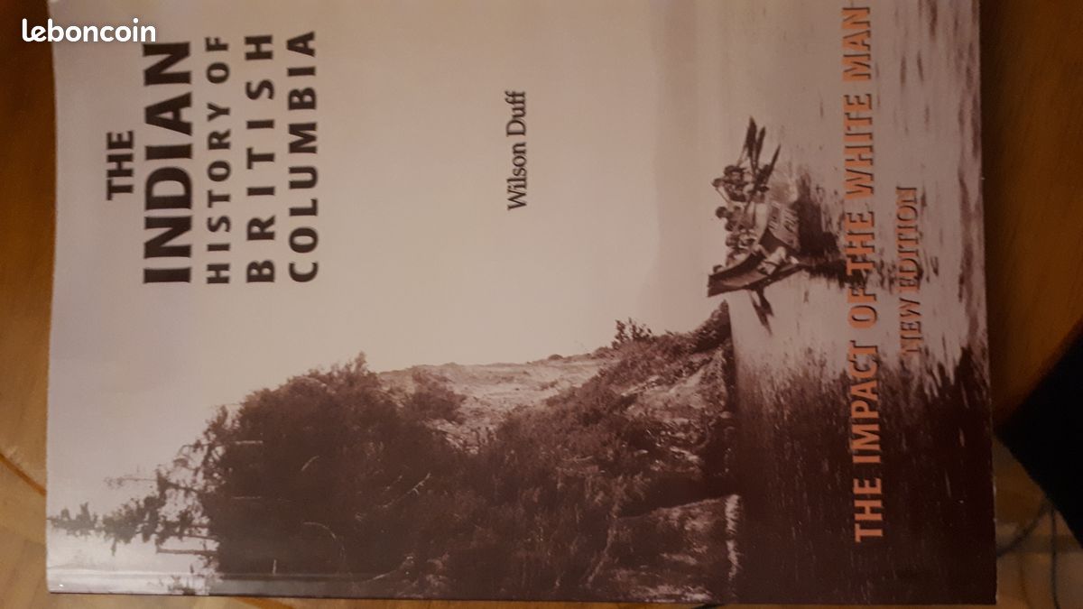 The indian history of British Columbia, the impact of the white man, Wilson Duff (image 1)