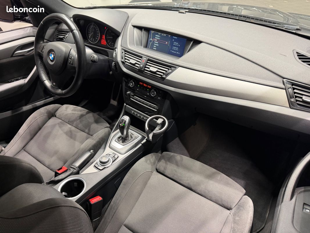 BMW X1 20D 184ch M Sport X Drive - SUIVI COMPLET - APPLE CARPLAY - SIÈGE ALCANTARA CHAUFFANTS - ATTELAGE (image 17)