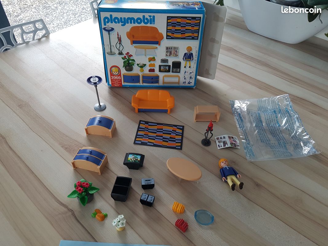 Boite playmobil 3966 Salon (image 2)