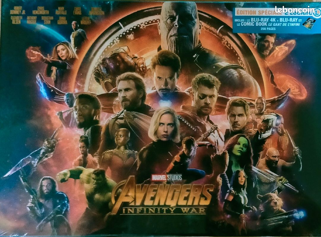 [Édition Collector blister] Marvel Avengers Infinity War 4K (image 1)