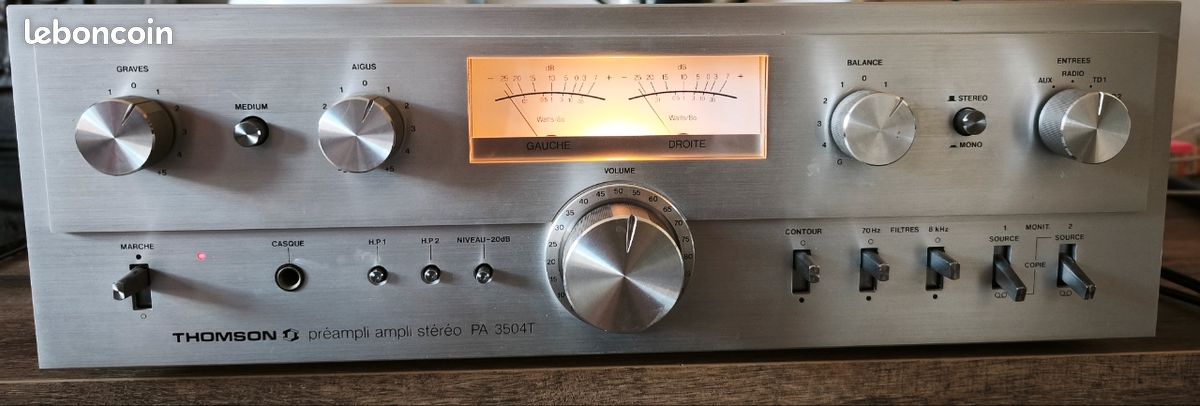 Ampli Thomson PA 3513T , préampli ampli stéréo - Photo, audio & vidéo