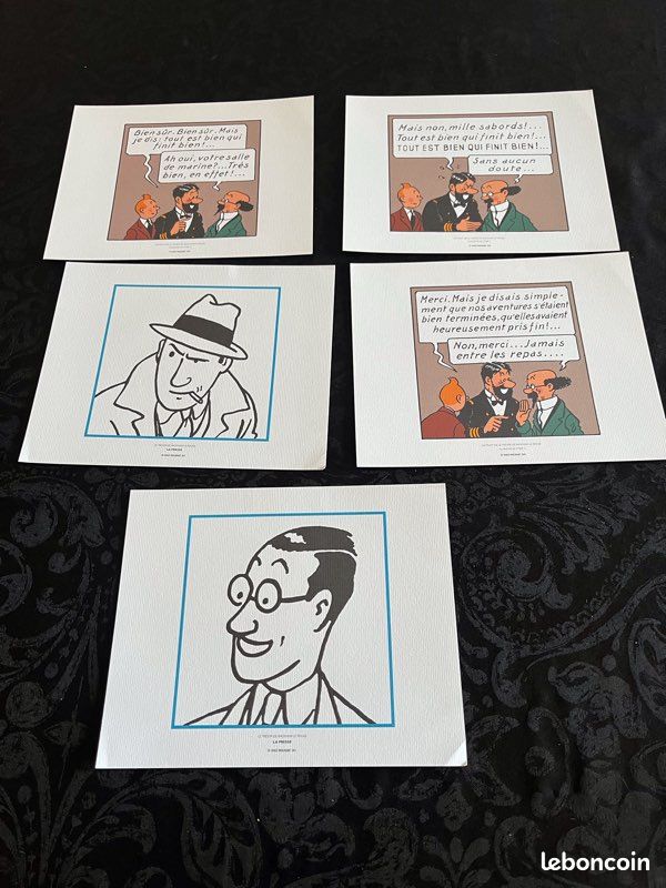29 planches tintin collection (image 15)