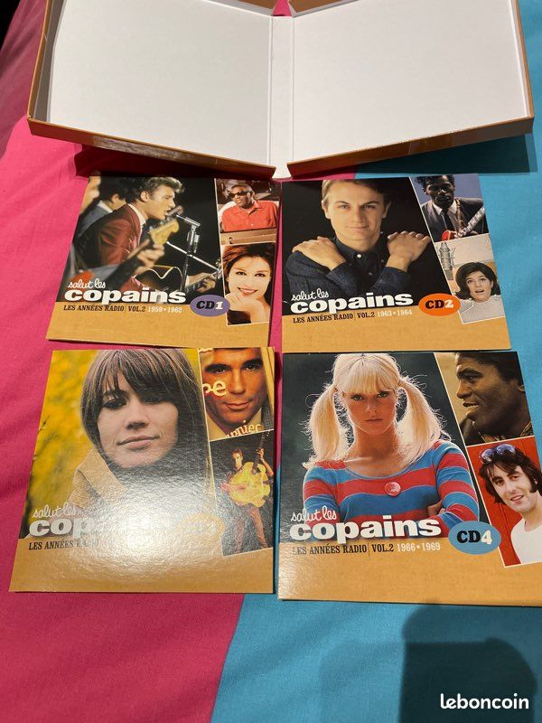 Coffret 4 cd salut les copains volume 2 (image 3)