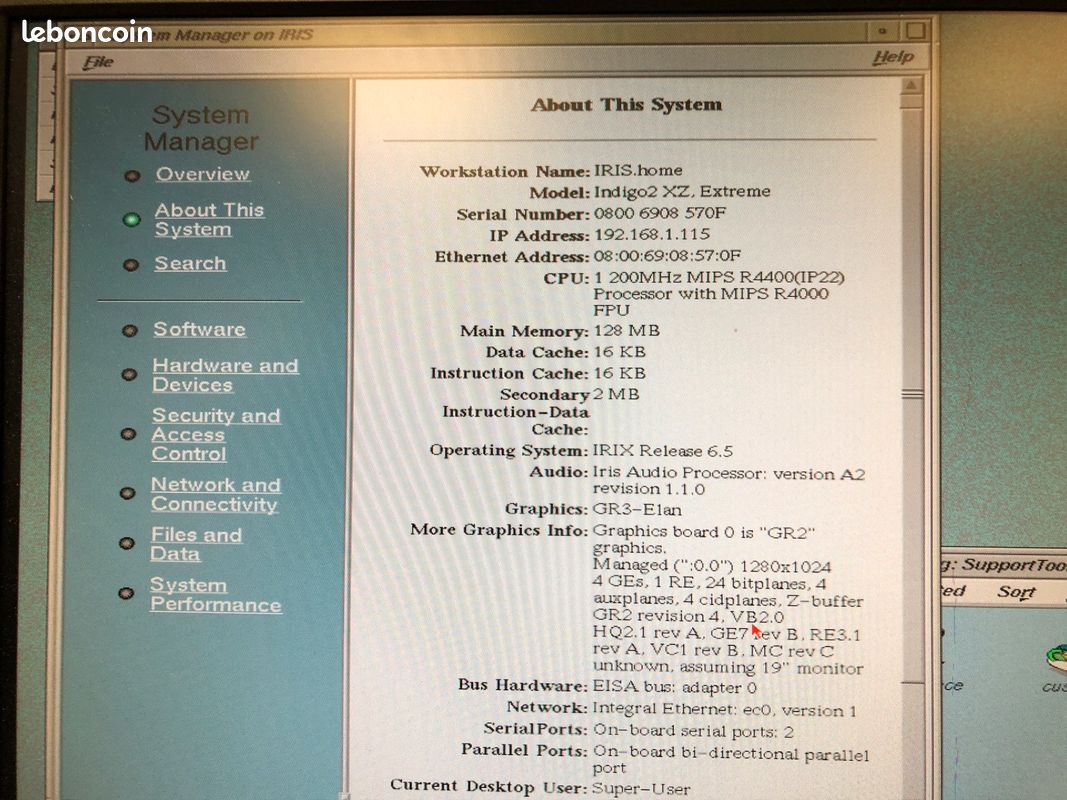 Silicon Graphics Indigo 2 Teal (image 5)