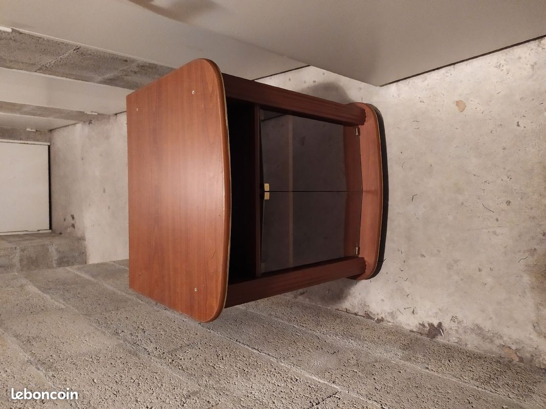 Meuble rangement / meuble télé avec vitrine (image 1)