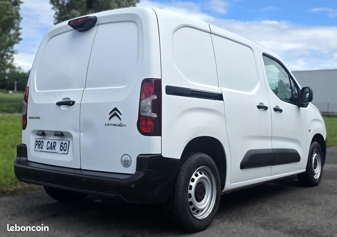 Citroën Berlingo 1° Main 1.5 b HDI 100cv Driver Double porte latérales Entretien Constructeur (image 6)