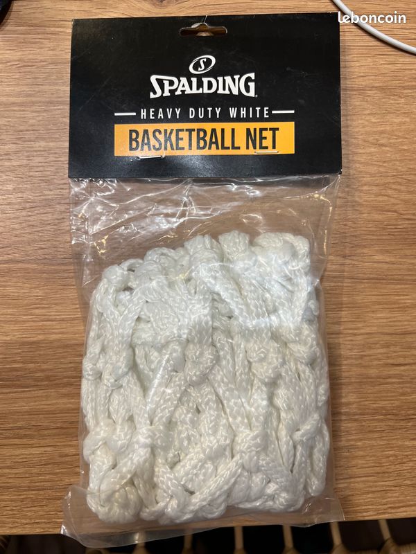 Filet De Basket Spalding – Heavy Duty – Blanc – Neuf Sous Blister