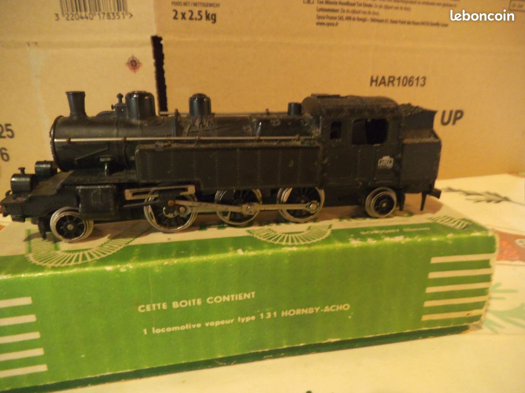 Locomotive à Vapeur Hornby Meccano SNCF 131 BT 42 - Réf. 6536 - Modèle D'Occasion