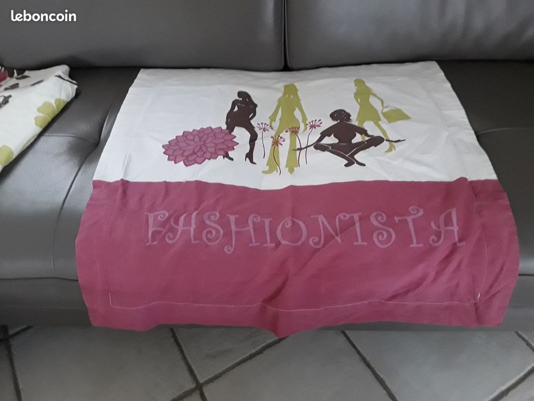 Housse de couette et taie d'oreiller (image 1)