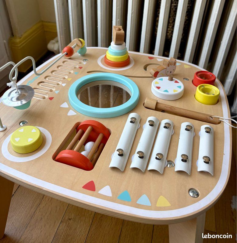 Table d’activités et d’éveil musical Vertbaudet (image 3)