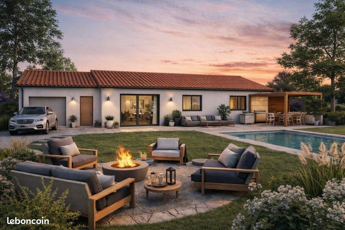 Villa à construire + terrain, Saint-julien-sur-garonne 31220