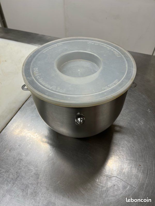 Bol inox KitchenAid avec son couvercle (image 2)