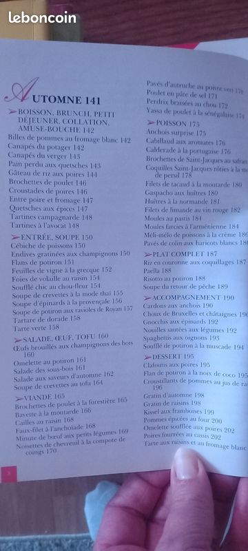 Livre de recettes "Maigrir au fil des saisons" Weight Watchers (image 5)
