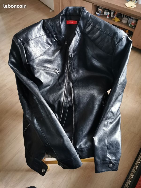 Veste cuir Neuve (image 1)