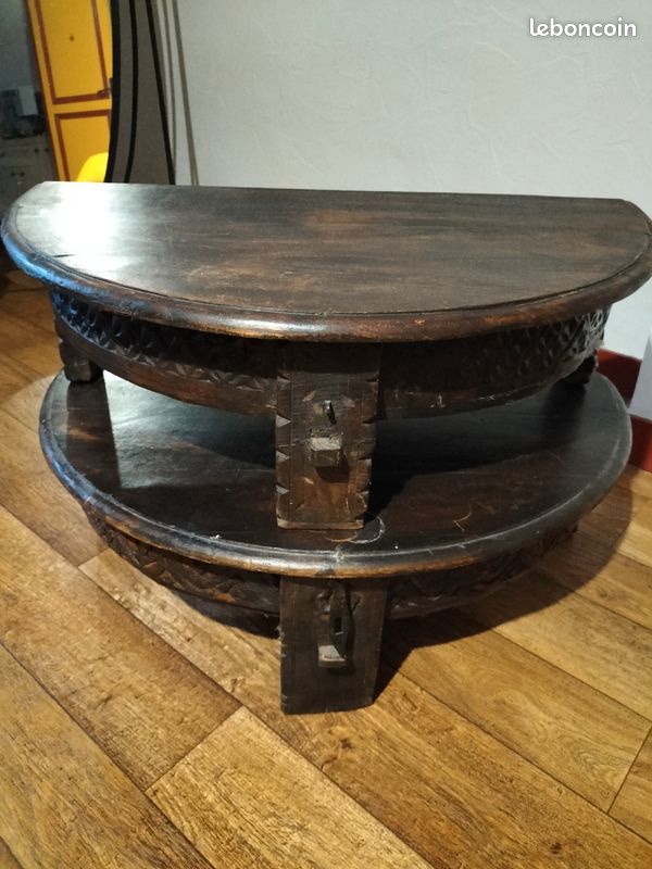 Consoles ou chevets en bois palissandre (image 5)