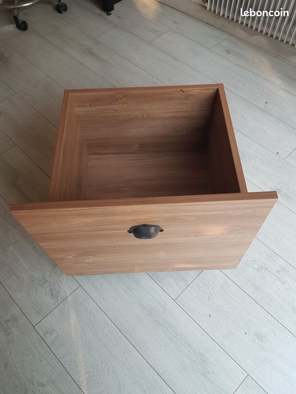 Solide caisson de rangement sur roulettes, grande capacité (image 4)
