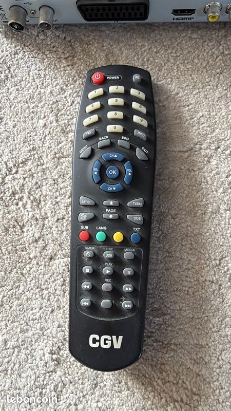 Décodeur TNT HD Double Tuner - CGV Etimo 2T (image 4)