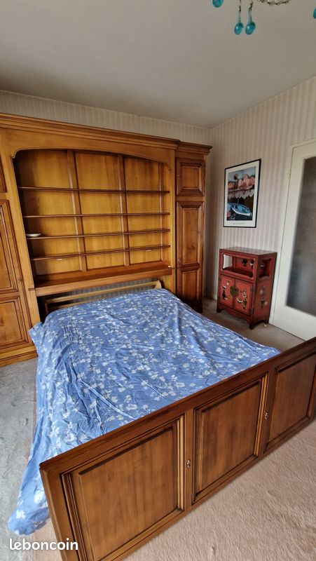 Meuble lit haute qualité avec lit rétractable à l'intérieur du meuble (image 3)