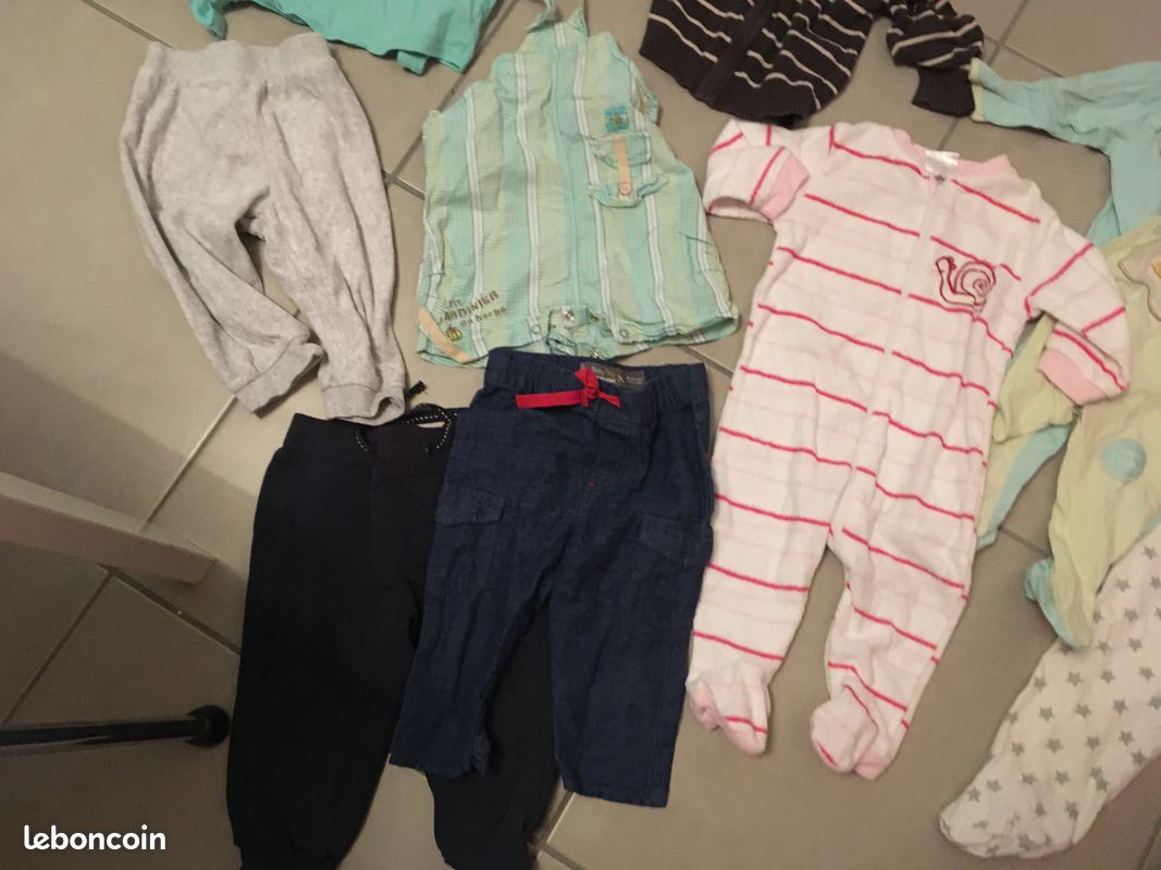 Lot vetements bébé 9 mois, garçon et/ ou fille (image 3)