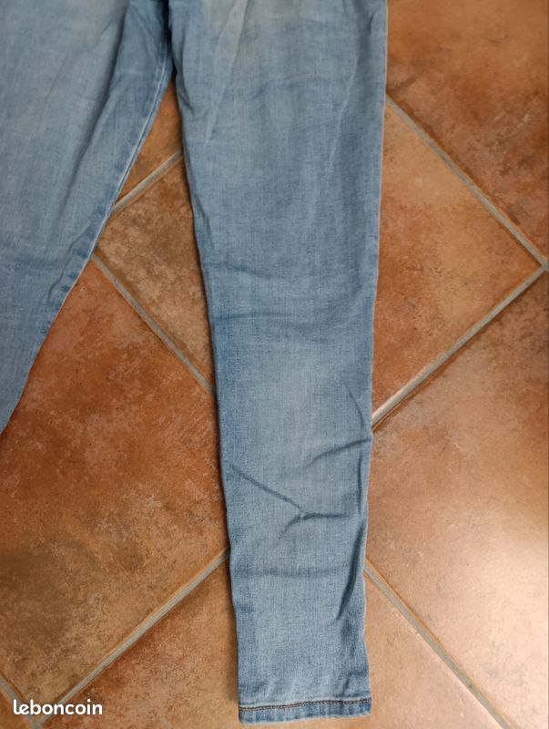 K Jean stretch bleu clair skinny Jennyfer taille 36 (image 10)