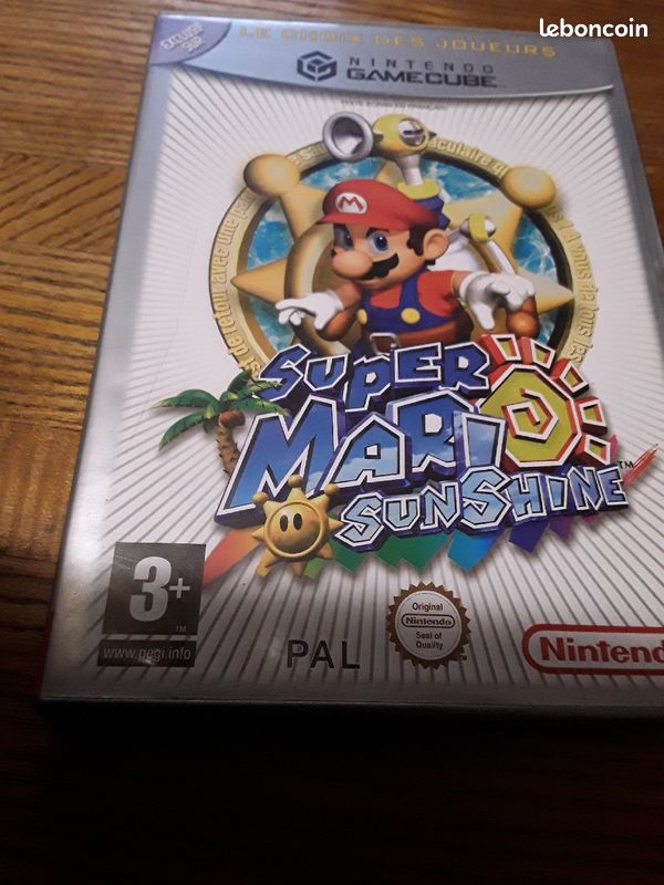 Jeu super mario Sunshine game cube (image 1)