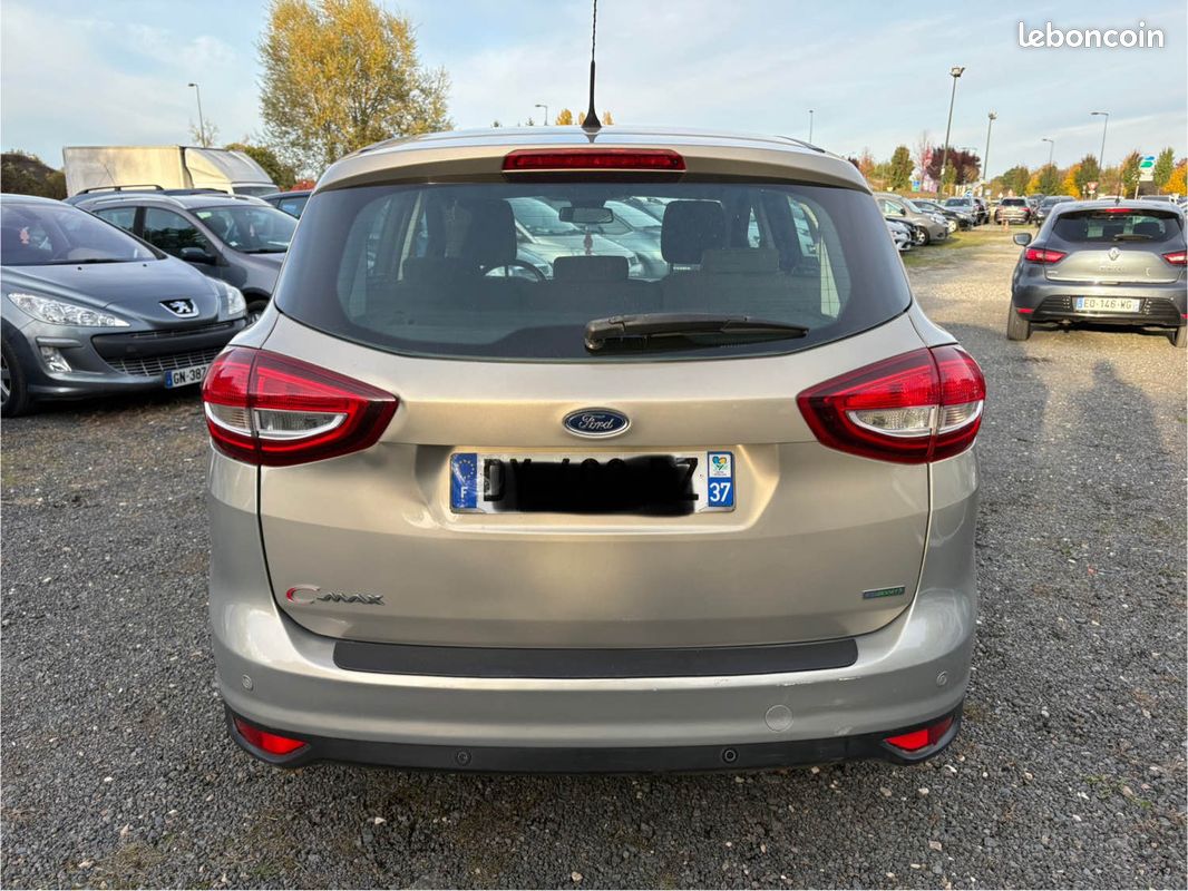 FORD C-MAX 1.0 ECOBOOST 125CH STOP&START TITANIUM garantie 12 mois (image 2)