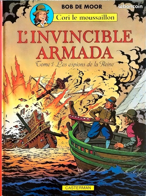 BD Cori le moussaillon, l'Invincible Armada, tome 1 les espions de la reine, de Bob de Moor (image 5)