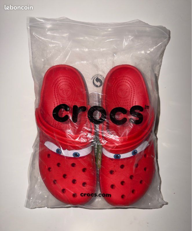Crocs cars flashmcqueen taille 39-40 (image 2)