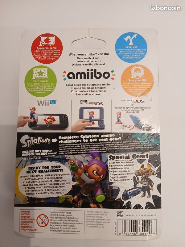 Nintendo Wii Splatoon AMIIBOO (image 2)