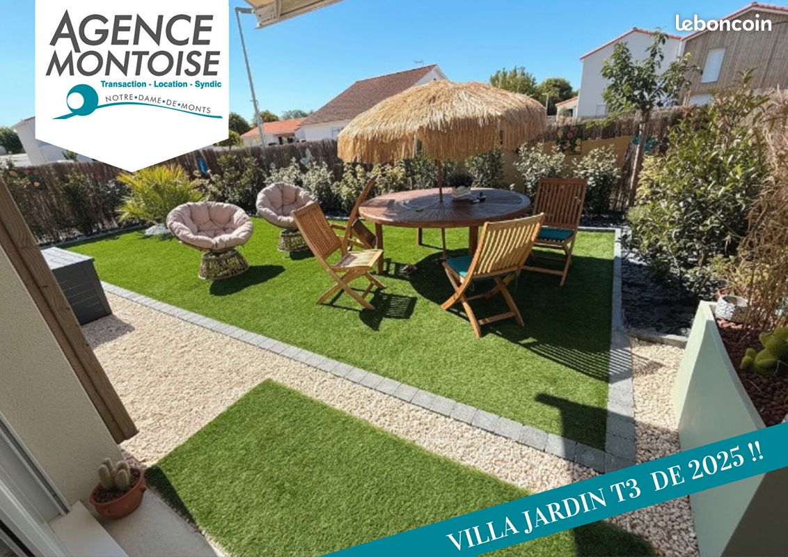 Maison 3 pièces 63 m² · à Notre-Dame-de-Monts · 63 m² · 273 700 €