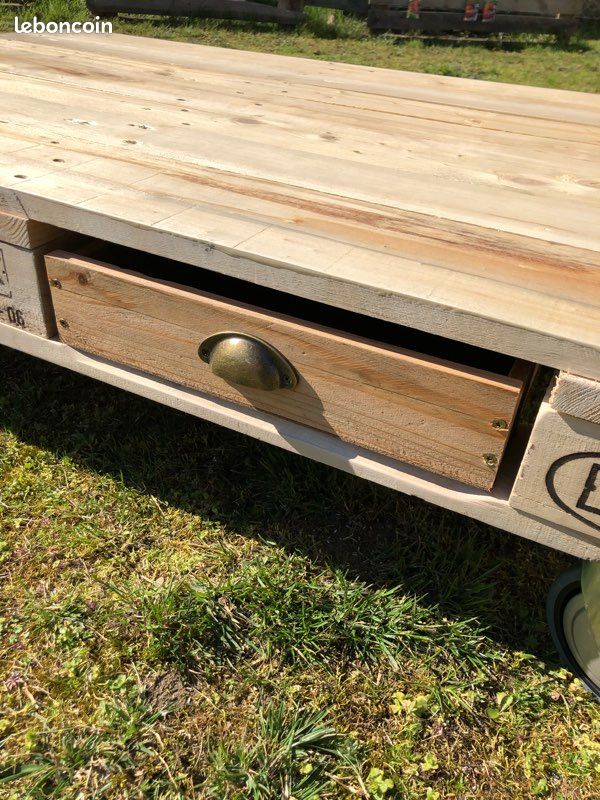 Table basse palette bois (image 3)