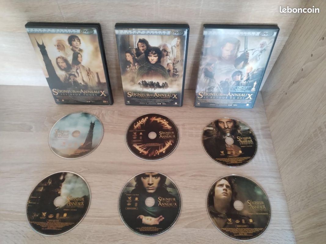 6 DVD -La Trilogie Le Seigneur des Anneaux-Edition Prestige- (image 1)