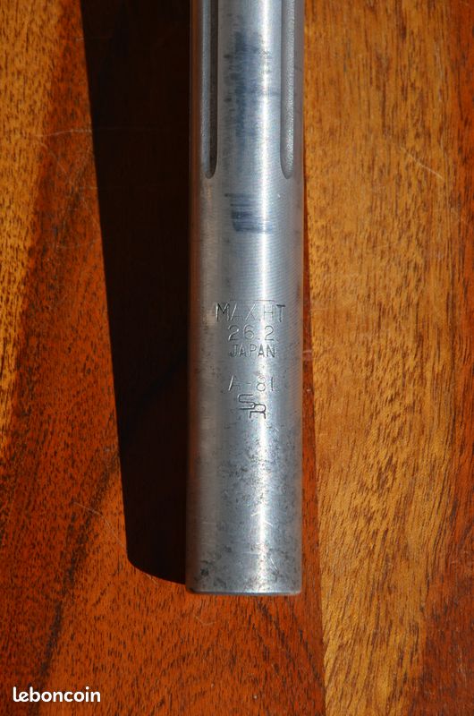 Tige de selle cannelée SR Laprade 26,6 mm 190 mm argent Japon