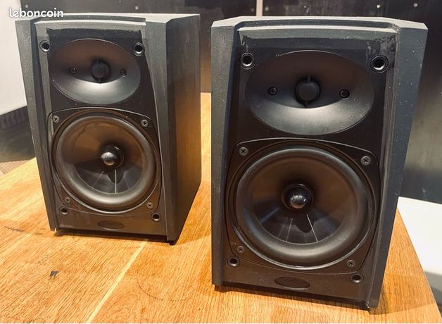 Paire de Boston CR65 noir mat Photo, audio vidéo