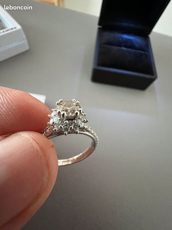 Glamira Bracelet Jaune Homme Or Blanc Bracelet Jonc Homme Or 18