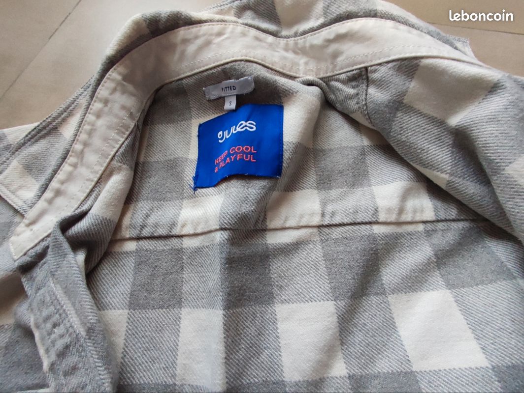 Chemise à carreaux homme Jules (image 6)