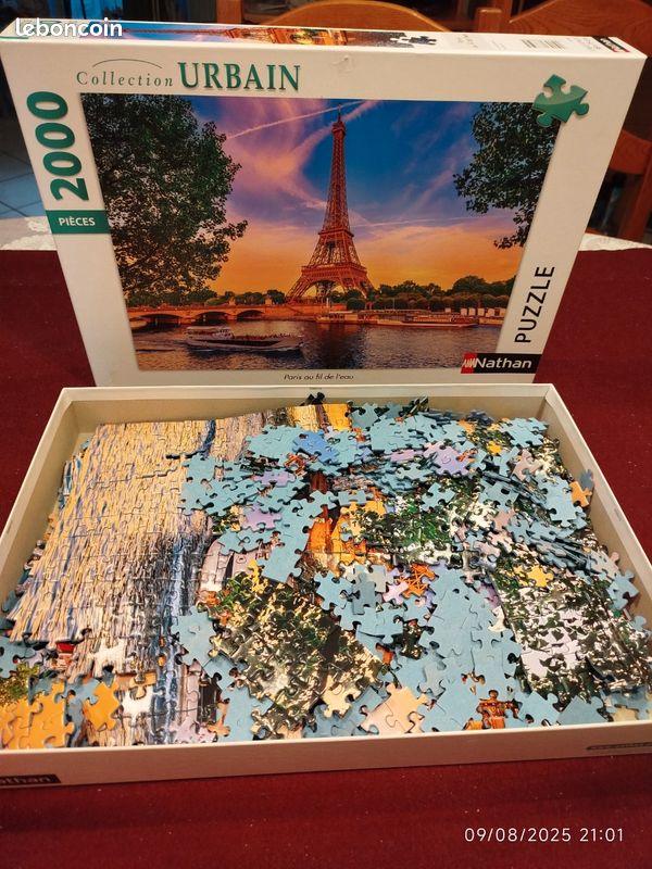 Lais Puzzle 2000 Pezzi – Parigi Torre Eiffel – Panorama Della Ville Lumière