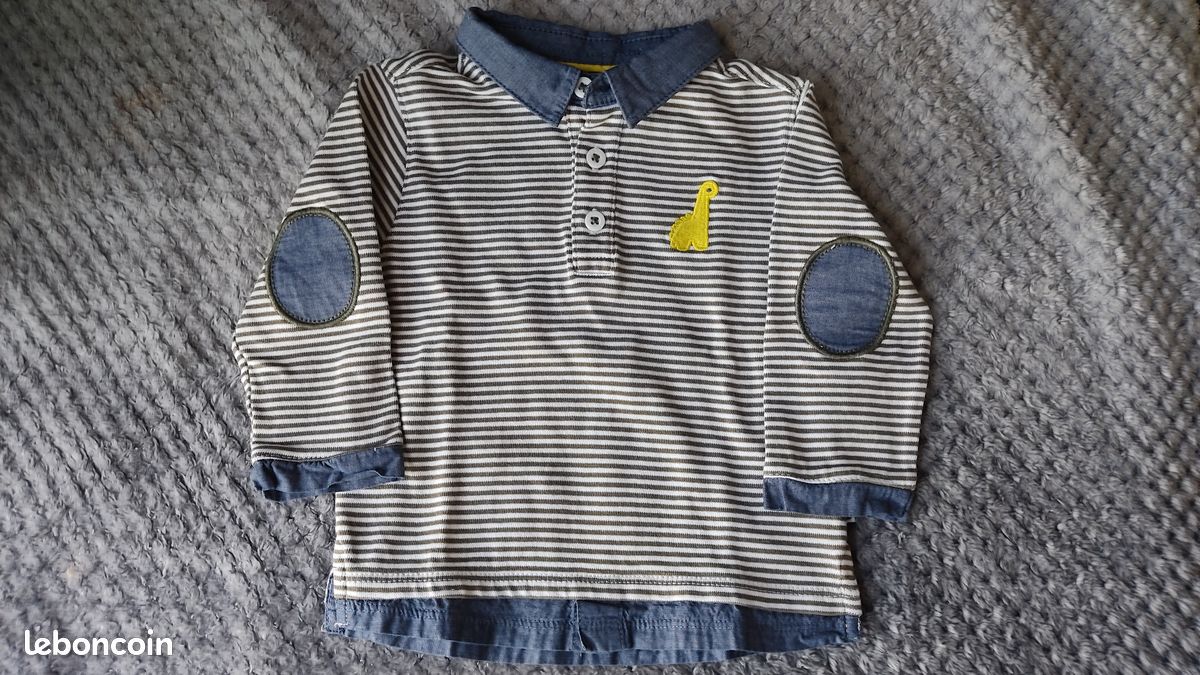 Vêtements bébé garçon en 6mois moderne 2021 très peu porté (image 8)
