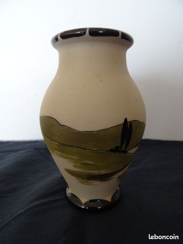 Vase Basque décor peint berger Gaitaud (image 3)