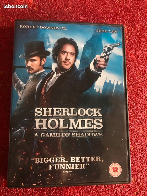 DVD Sherlock Holmes A GAME OF SHADOWS VO (image 2)