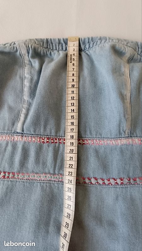 Robe jean d'été sans bretelles (image 13)