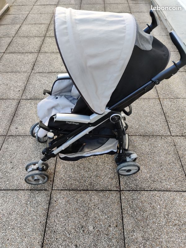 Bebe Peg Carrinho Peg Perego Pliko Switch Compact Poussette Canne