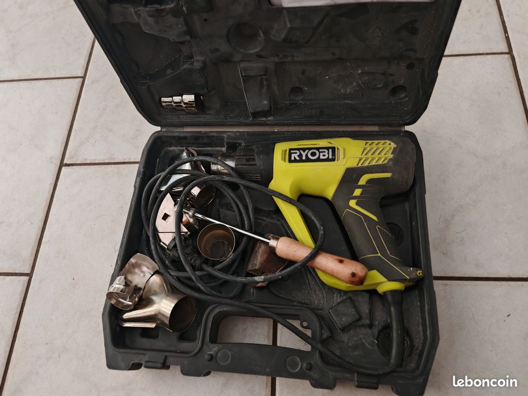 Mallette et accessoires pour pistolet thermique RYOBI (image 2)