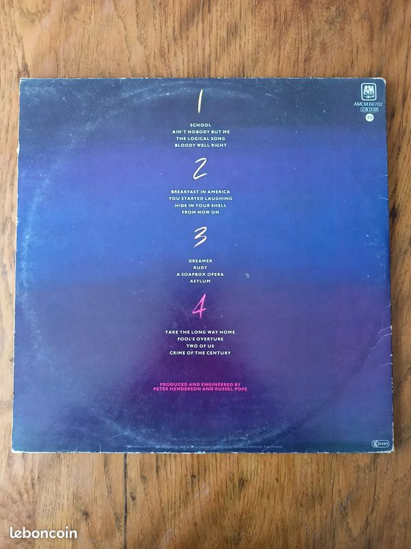 Vinyl supertramp (image 2)