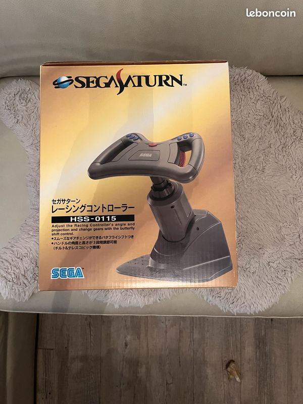 VOLANT SEGA SATURN Arcade racer PAL 100% OFFICIEL