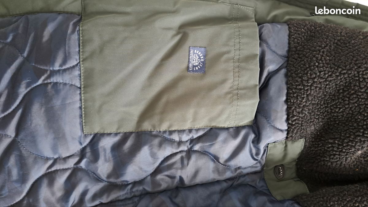 Manteau kaki foncé T.S Bonobo (image 6)