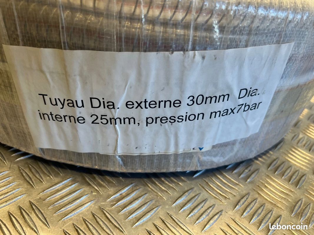 Tuyau aspiration spirale acier tresse pompe eau Silex diam int de 25 mm 50 metres (image 3)