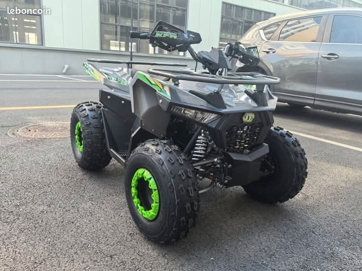 Quad 125 cc hammer 1 vitesses + marche arrière avec un châssis renforcé (image 1)